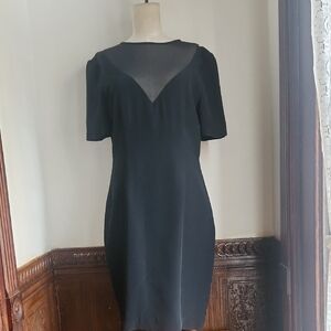 NICOLE MILLER Black Dress Sz 10